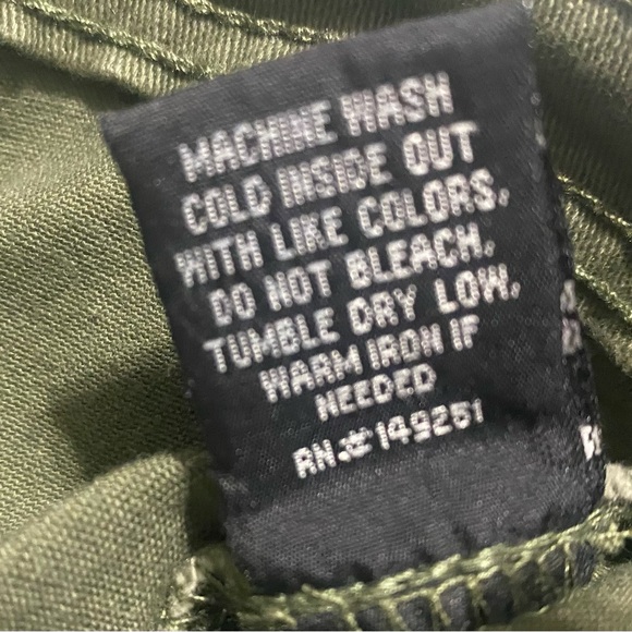 Baccini Fleet Army Green Utility Jacket Size Medium. NWT - Picture 9 of 11